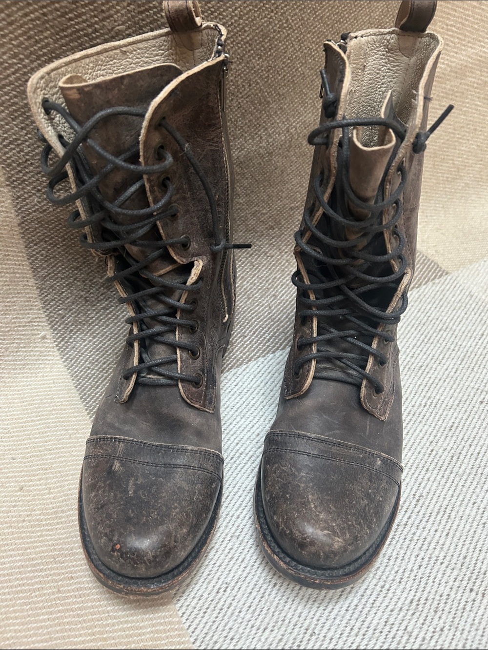 Freebird by Steven Brown Lace-Up Leather Women's Boots